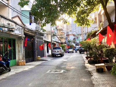 NHÀ 1 ĐỜI CHỦ NHÀ 90m2 GẦN ĐH HUTECH BÌNH THANHJ 