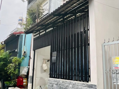 NHÀ HẺM trước nhà 4m - Cách Katinat Đặng Văn Bi 50m - 5x15m x 2 Tầng 3PN chỉ 6,49T