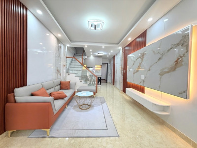 NHÀ ĐẸP 50M2 • 3 TẦNG • FULL NỘI THẤT • HẺM XE TẢI THÔNG • ĐỐI DIỆN KHU D VIP BÌNH THẠNH.